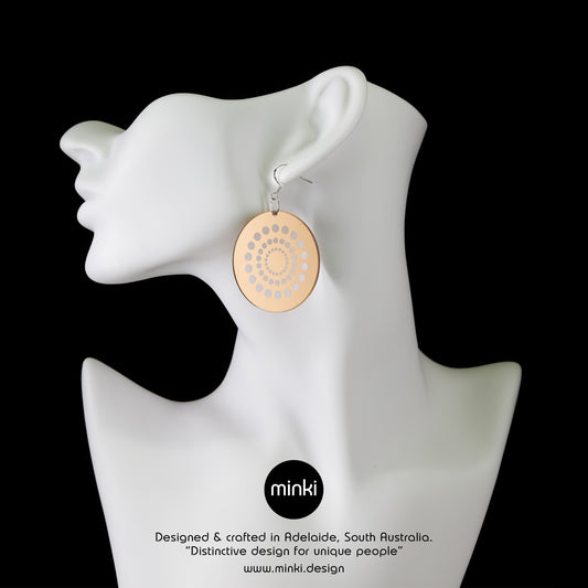 "Orbitz" | Gold Earrings